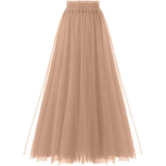 Karykarys Dresses & Skirts - WOMEN'S Tulle Layered Skirts Champagne